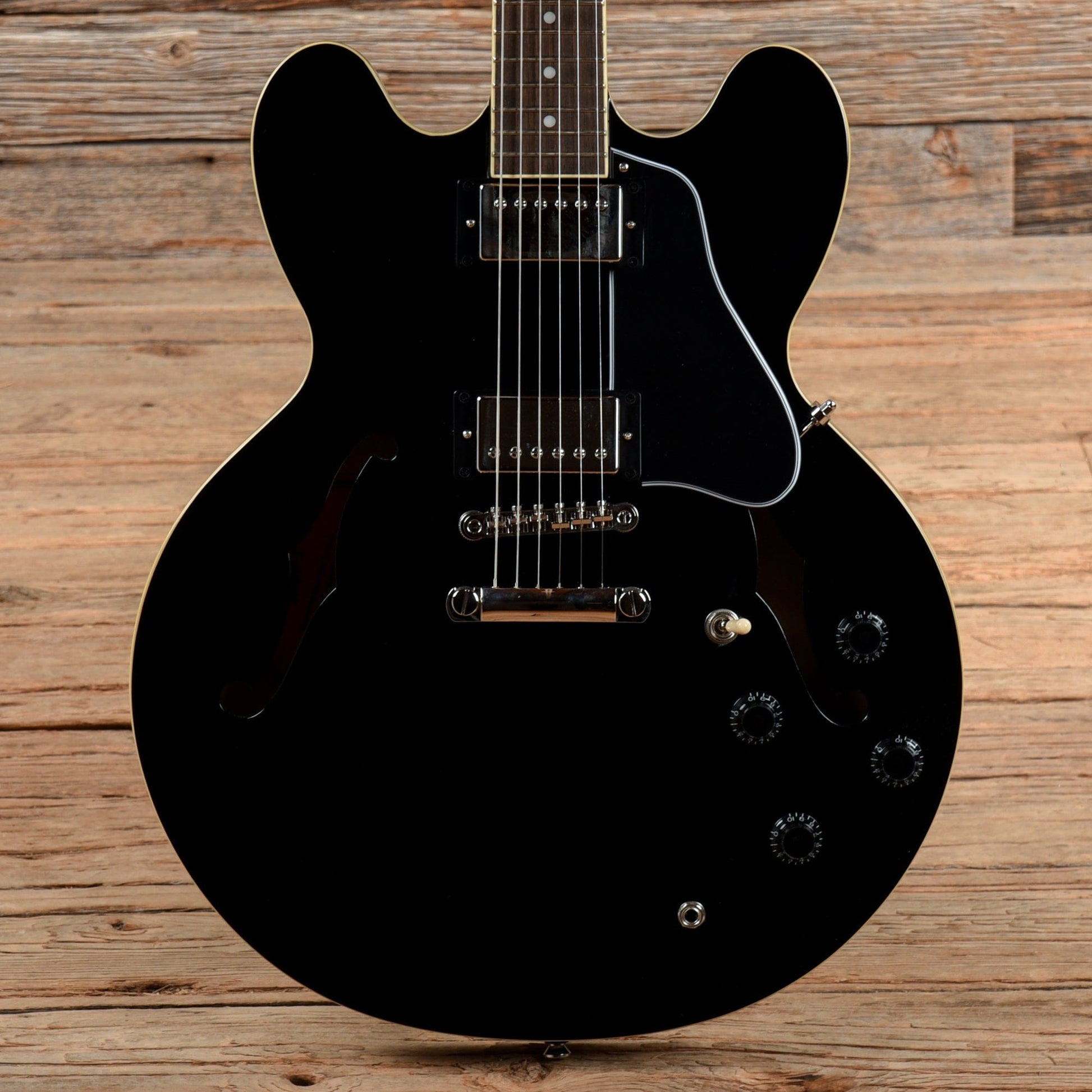 Epiphone ES-335 Ebony 2021 Electric Guitars / Semi-Hollow