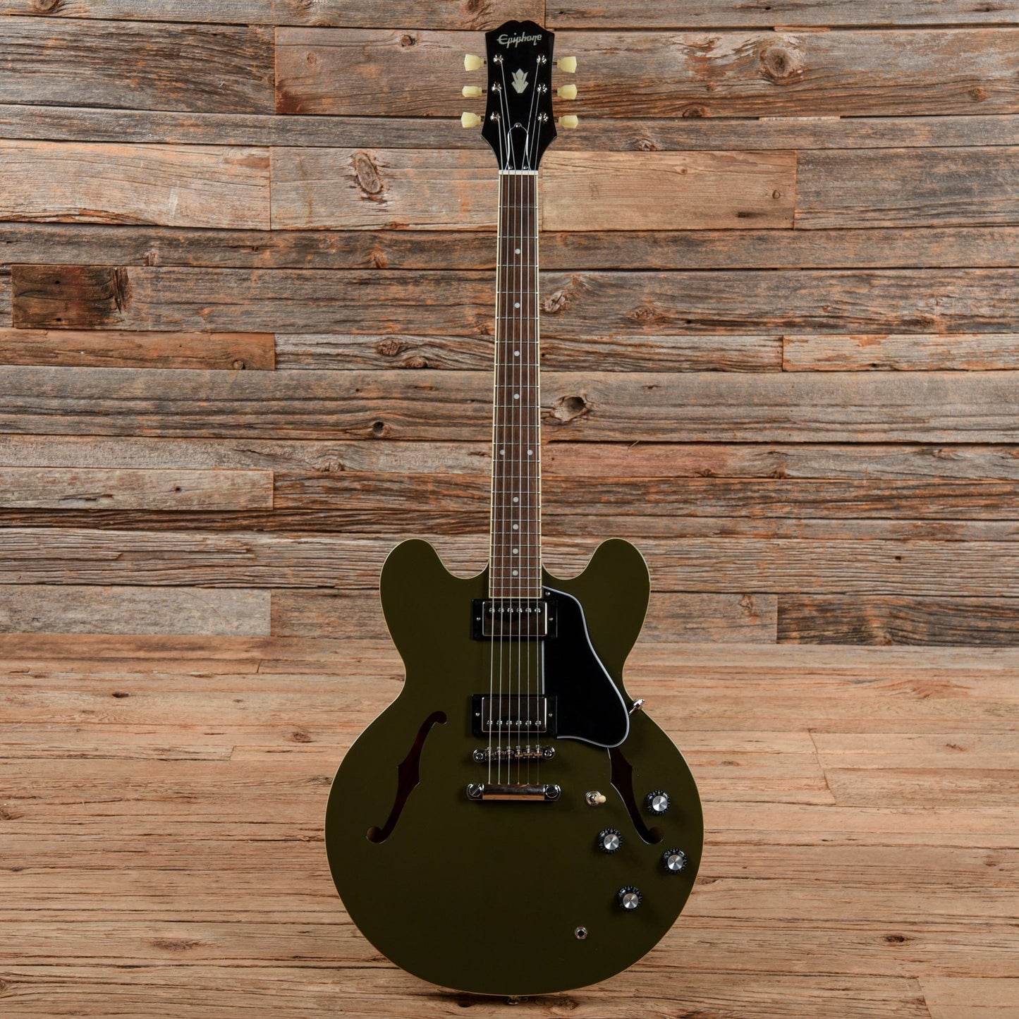 Epiphone ES-335 IG Olive Drab 2021 Electric Guitars / Semi-Hollow