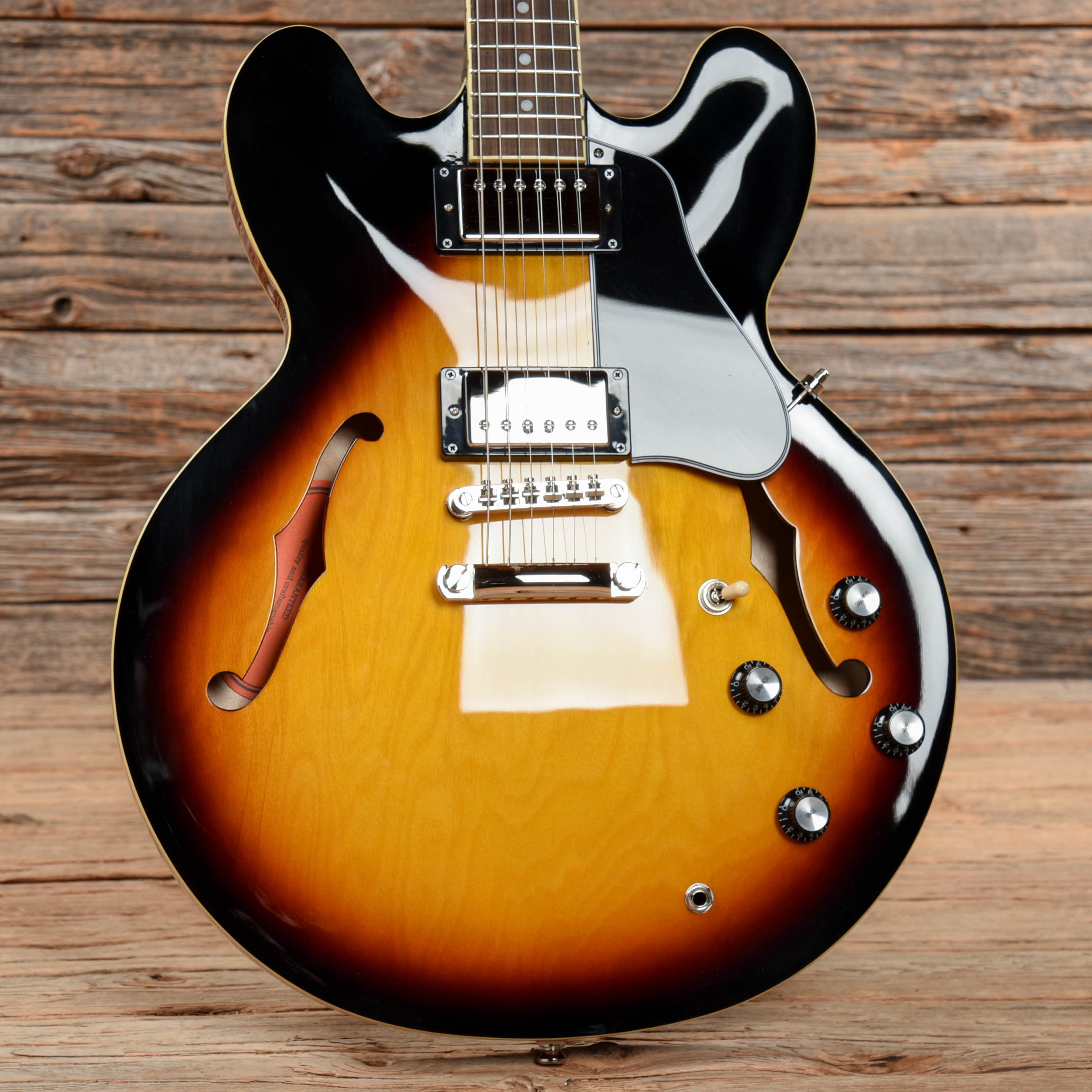 Epiphone ES-335 Vintage Sunburst 2021 Electric Guitars / Semi-Hollow