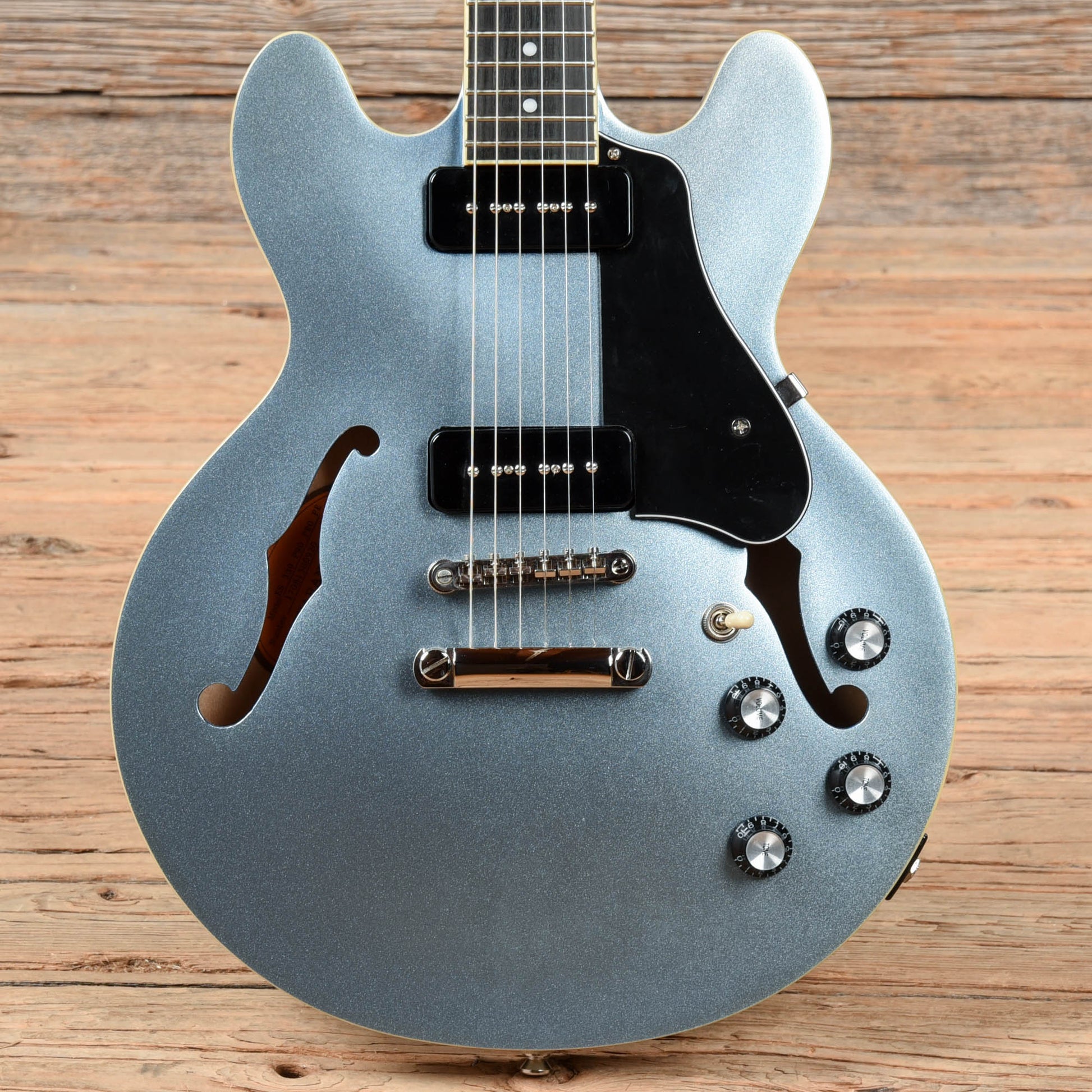 Epiphone ES-339 P90 Pro Pelham Blue 2017 Electric Guitars / Semi-Hollow