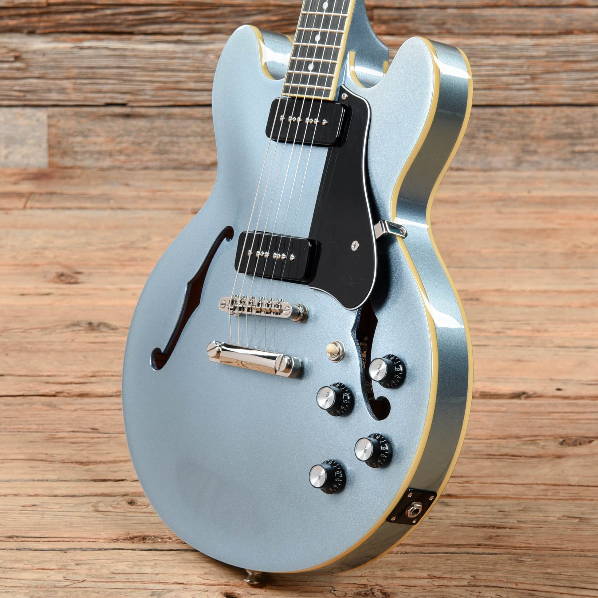 Epiphone ES-339 P90 Pro Pelham Blue 2017 Electric Guitars / Semi-Hollow
