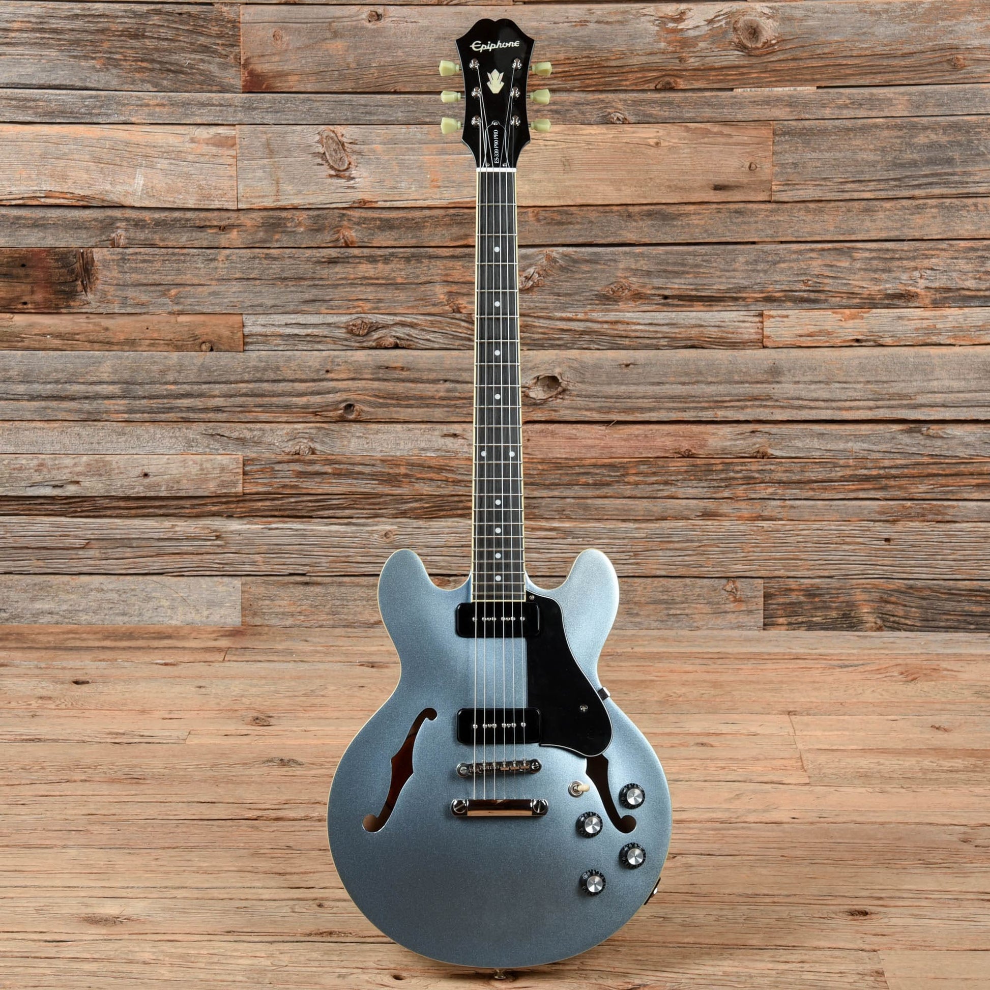 Epiphone ES-339 P90 Pro Pelham Blue 2017 Electric Guitars / Semi-Hollow
