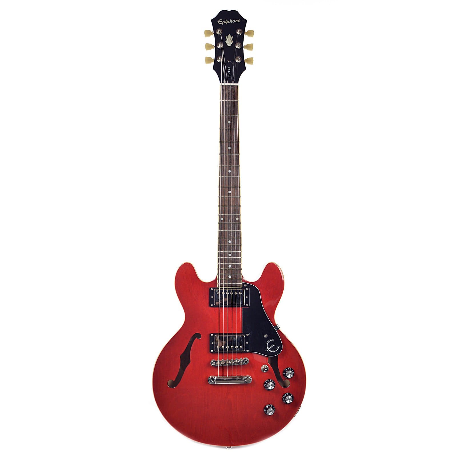 Epiphone ES-339 Pro Cherry NH w/Alnico Classic Pros & Coil-Tap Electric Guitars / Semi-Hollow
