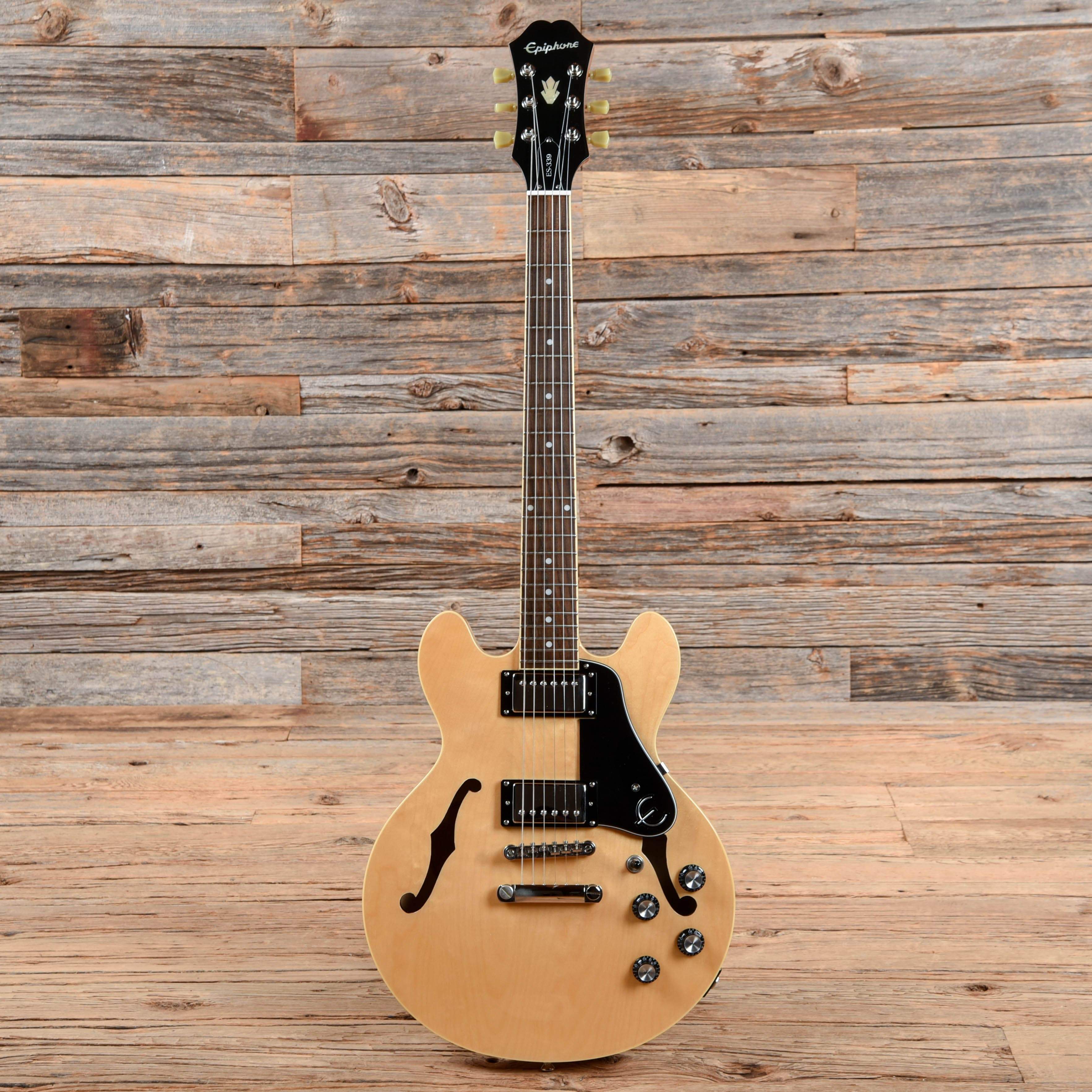 Epiphone ES-339 Pro Dot Natural 2014 Electric Guitars / Semi-Hollow