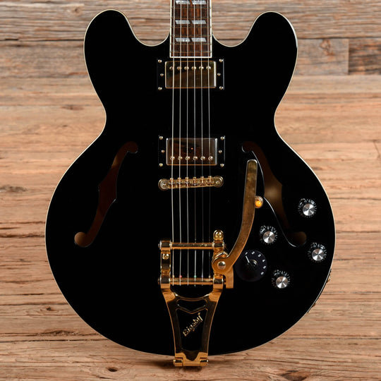 Epiphone ES-345 Stereo Reissue Ebony 2011 Electric Guitars / Semi-Hollow