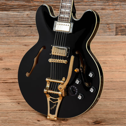 Epiphone ES-345 Stereo Reissue Ebony 2011 Electric Guitars / Semi-Hollow