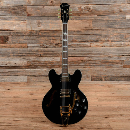 Epiphone ES-345 Stereo Reissue Ebony 2011 Electric Guitars / Semi-Hollow