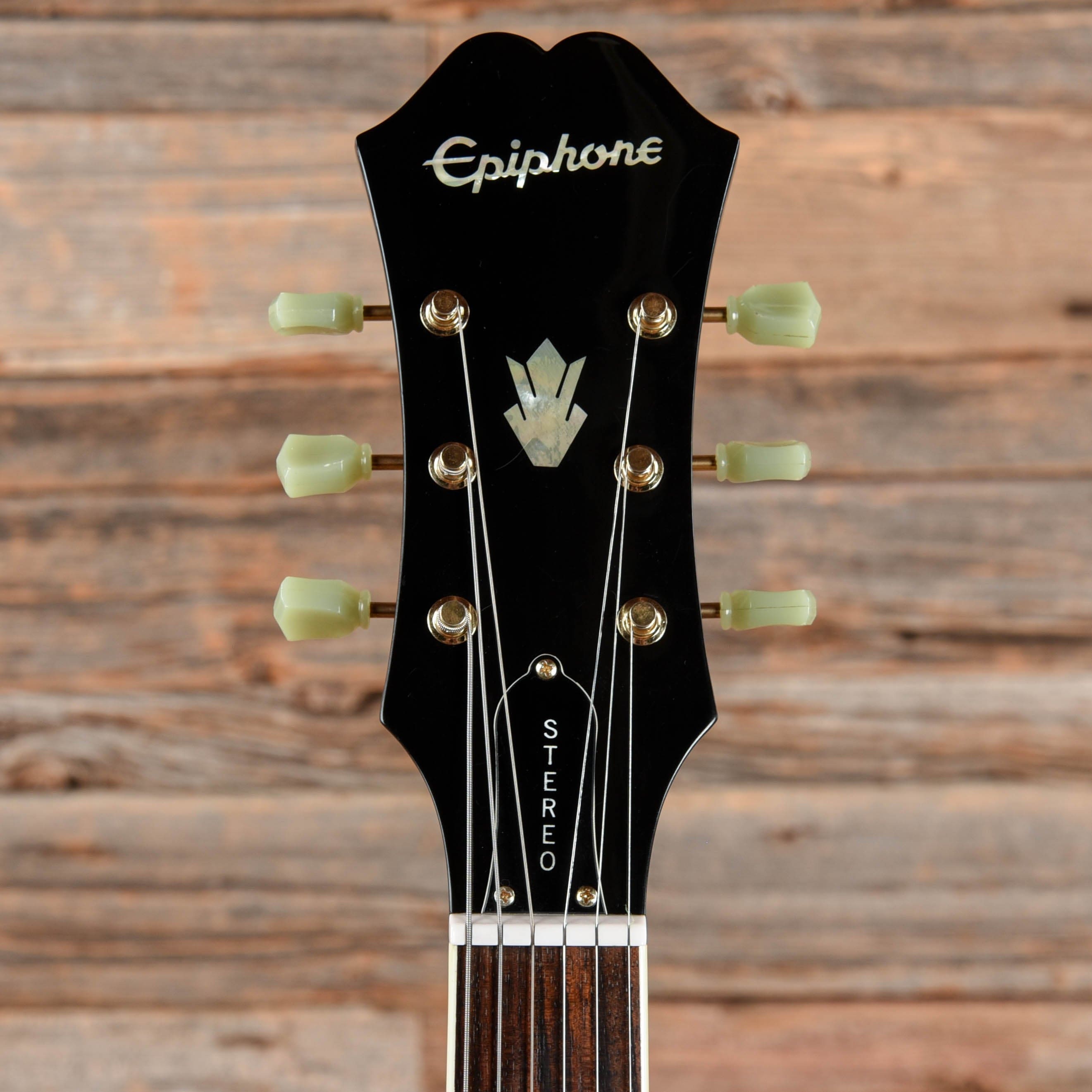 Epiphone ES-345 Stereo Reissue Ebony 2011 Electric Guitars / Semi-Hollow