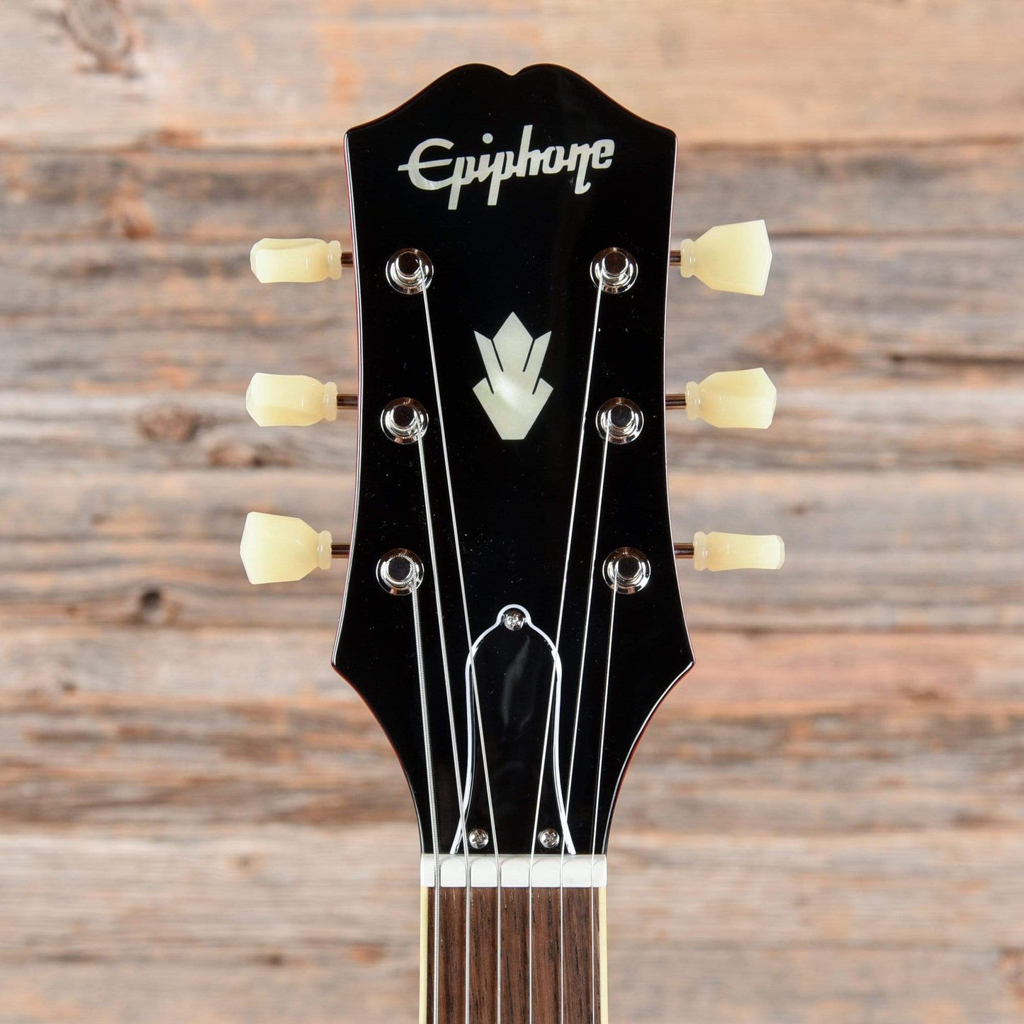 Epiphone Inspired by Gibson ES-335 Cherry Electric Guitars / Semi-Hollow