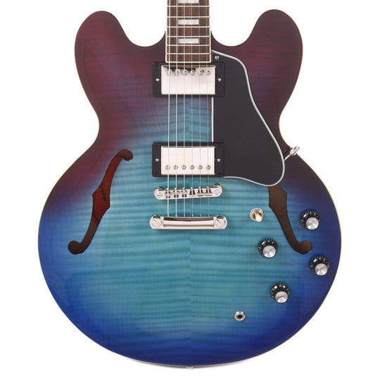 Epiphone Inspired by Gibson ES-335 Figured Blueberry Burst Electric Guitars / Semi-Hollow