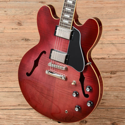 Epiphone "Inspired By Gibson" ES-335 Figured Raspberry Burst 2021 Electric Guitars / Semi-Hollow