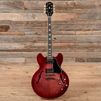 Epiphone "Inspired By Gibson" ES-335 Figured Raspberry Burst 2021 Electric Guitars / Semi-Hollow