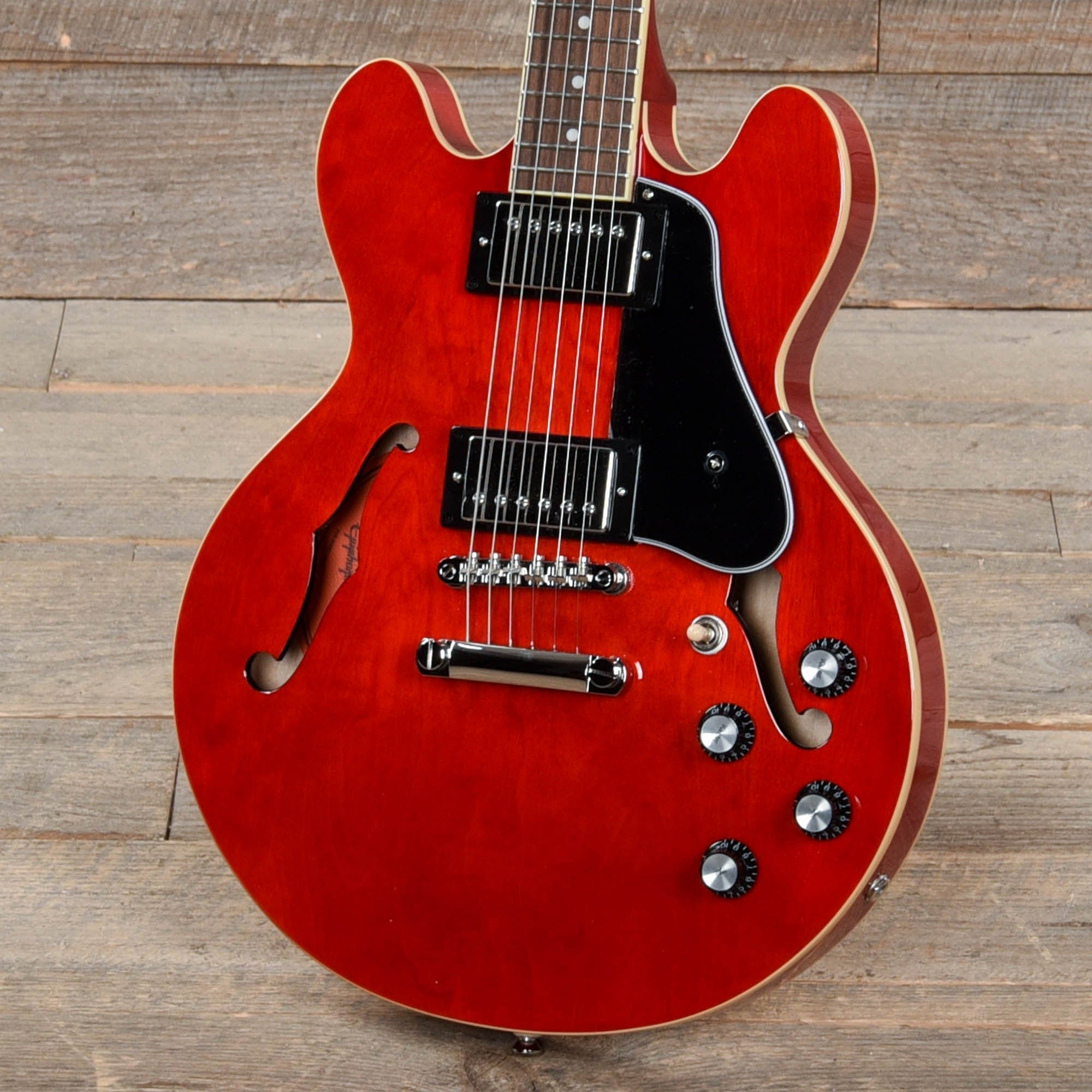 Epiphone Inspired by Gibson ES-339 Cherry Electric Guitars / Semi-Hollow