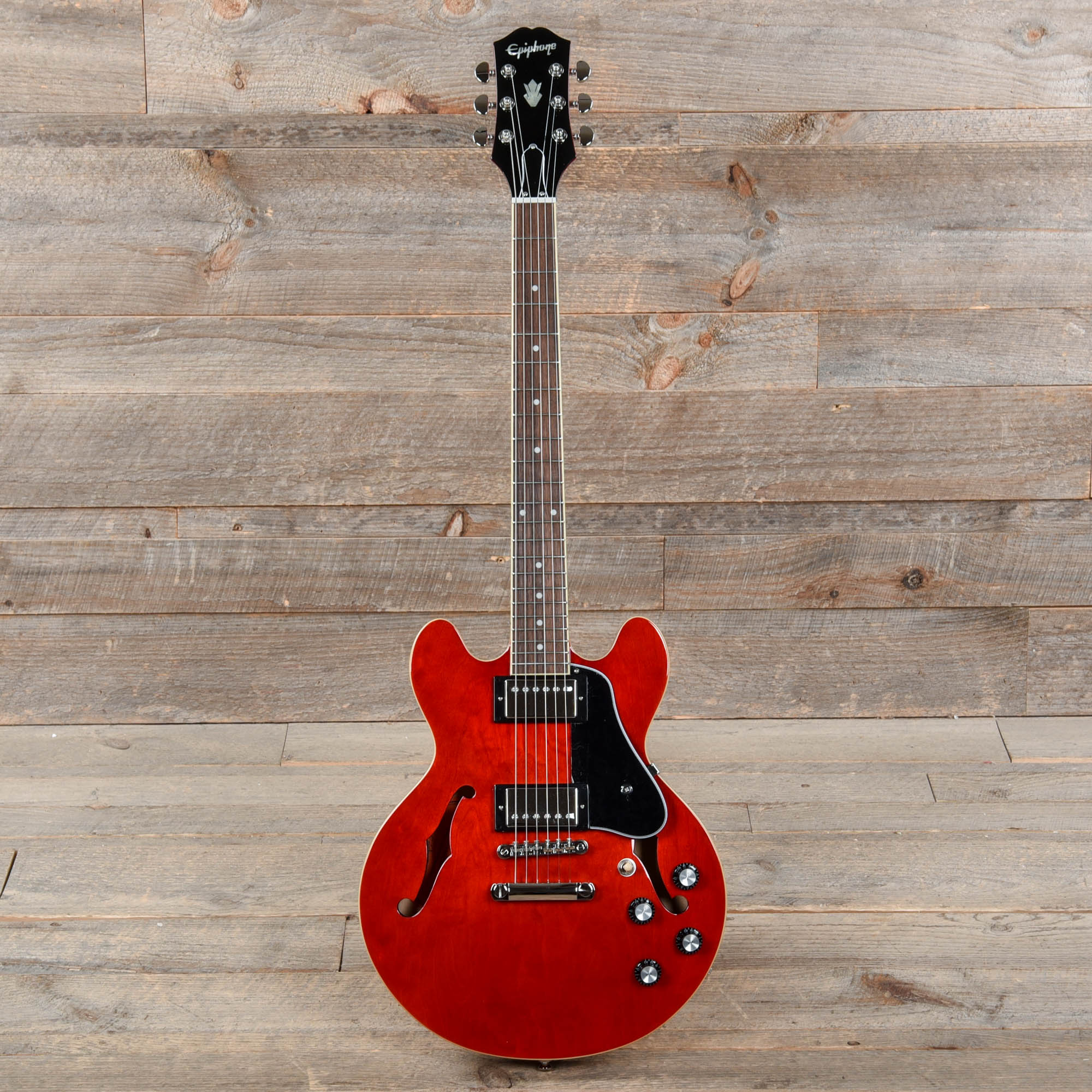 Epiphone Inspired by Gibson ES-339 Cherry Electric Guitars / Semi-Hollow