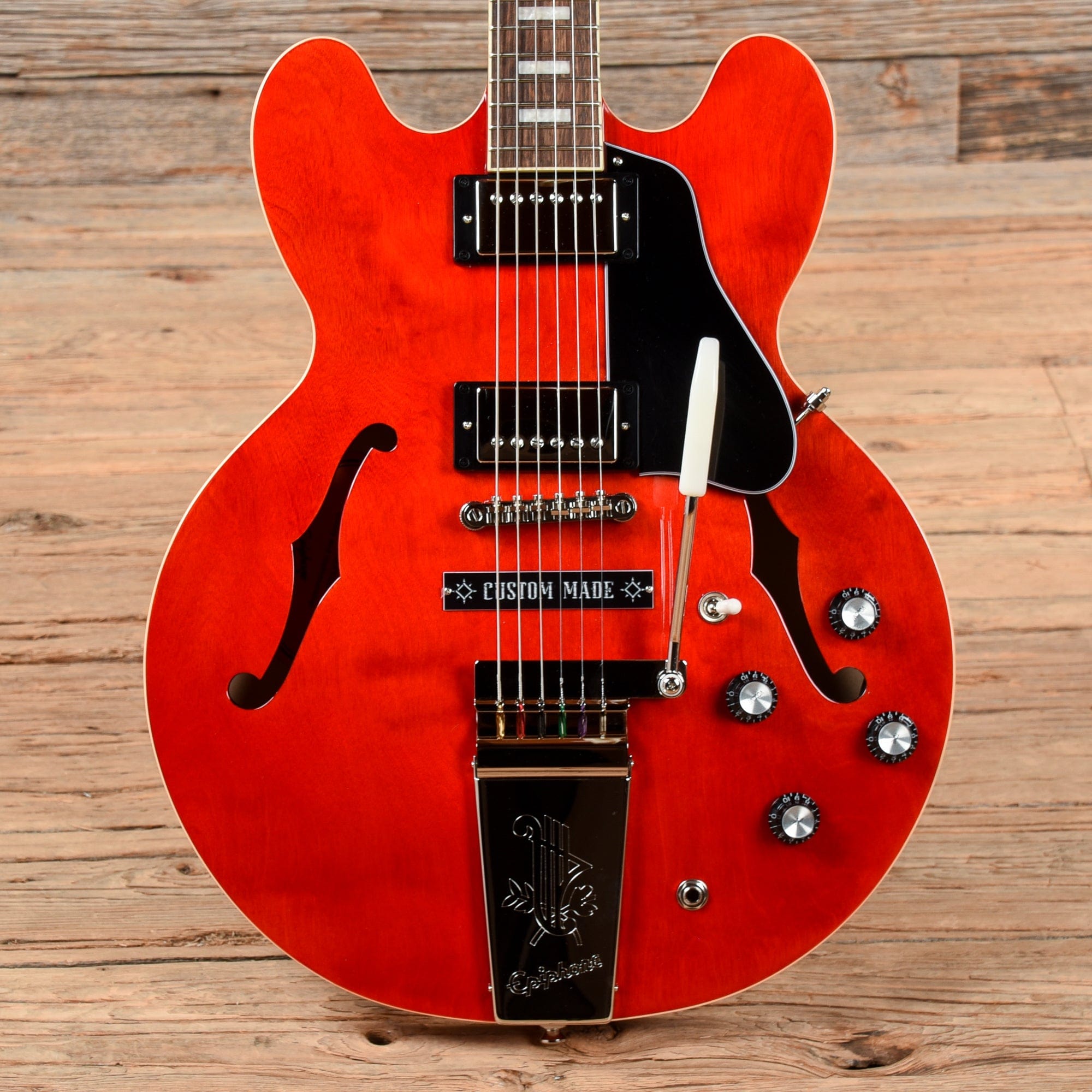 Epiphone Joe Bonamassa 62 ES-335 Cherry 2022 Electric Guitars / Semi-Hollow