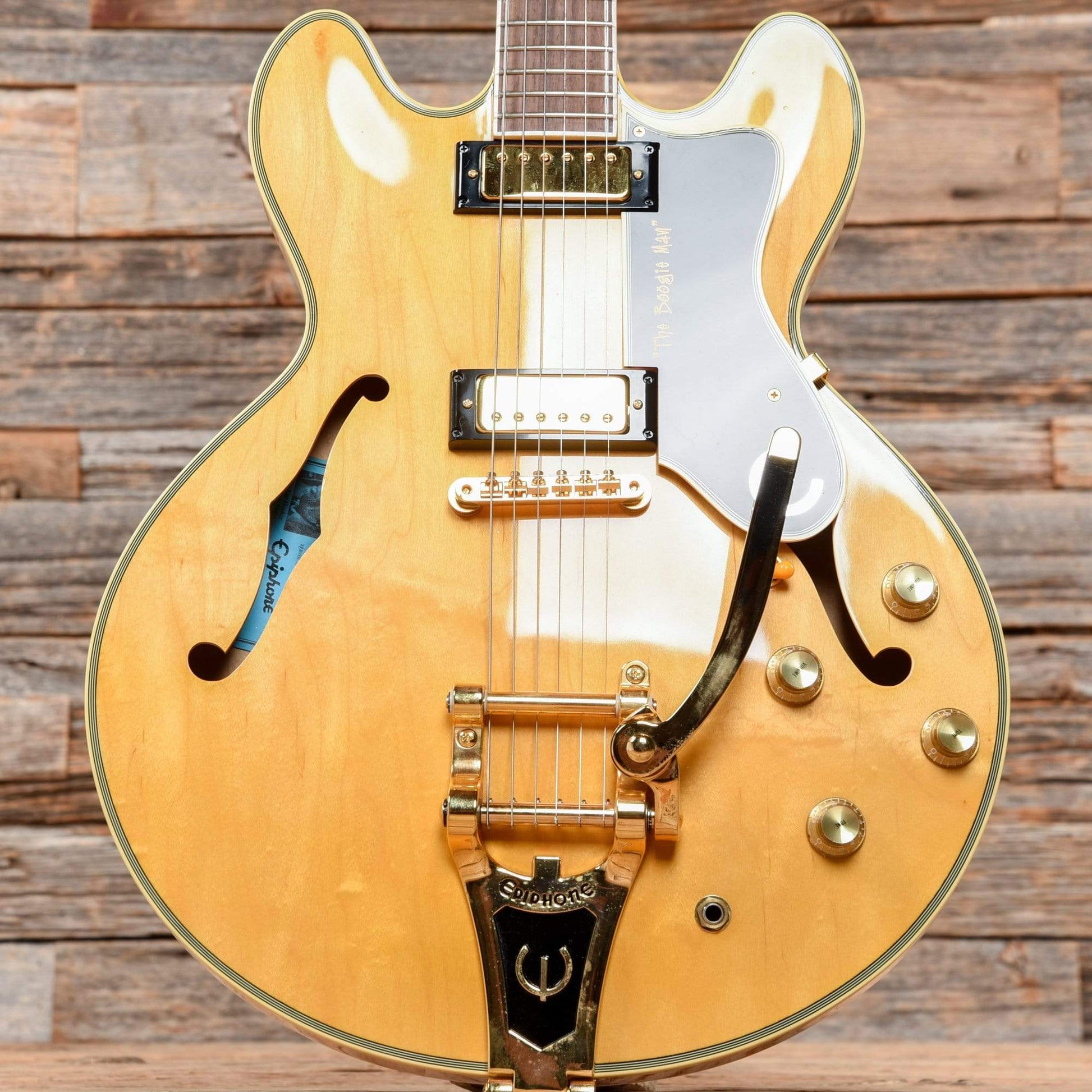 Epiphone John Lee Hooker 1964 Sheraton Natural – Chicago Music Exchange