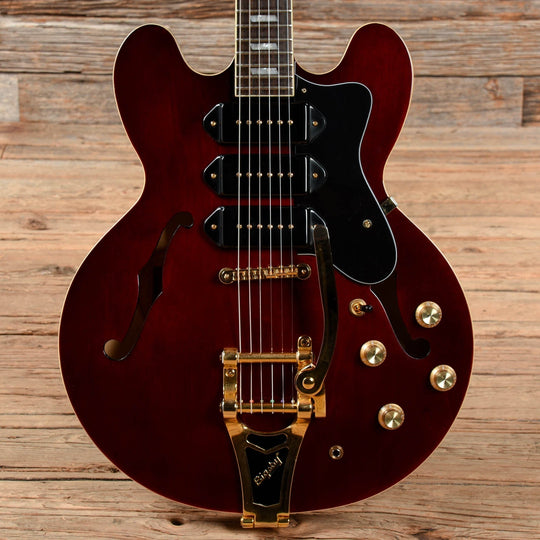 Epiphone Riviera P93 Wine Red Electric Guitars / Semi-Hollow