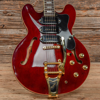 Epiphone Riviera P93 Wine Red Electric Guitars / Semi-Hollow
