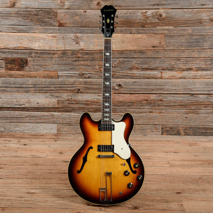 Epiphone Riviera Sunburst 1968 Electric Guitars / Semi-Hollow