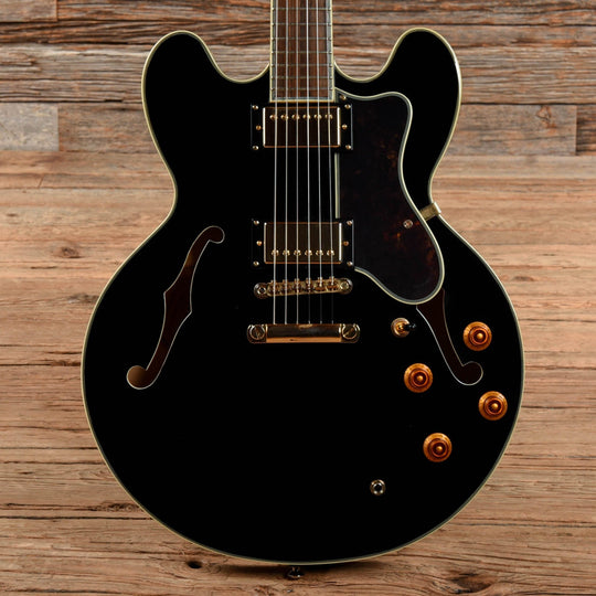 Epiphone Sheraton II Ebony 2013 Electric Guitars / Semi-Hollow