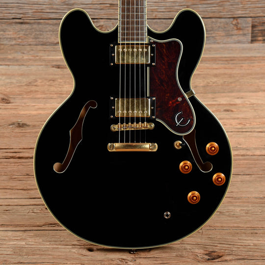 Epiphone Sheraton II Ebony 2014 Electric Guitars / Semi-Hollow