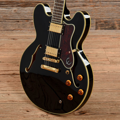 Epiphone Sheraton II Ebony 2014 Electric Guitars / Semi-Hollow
