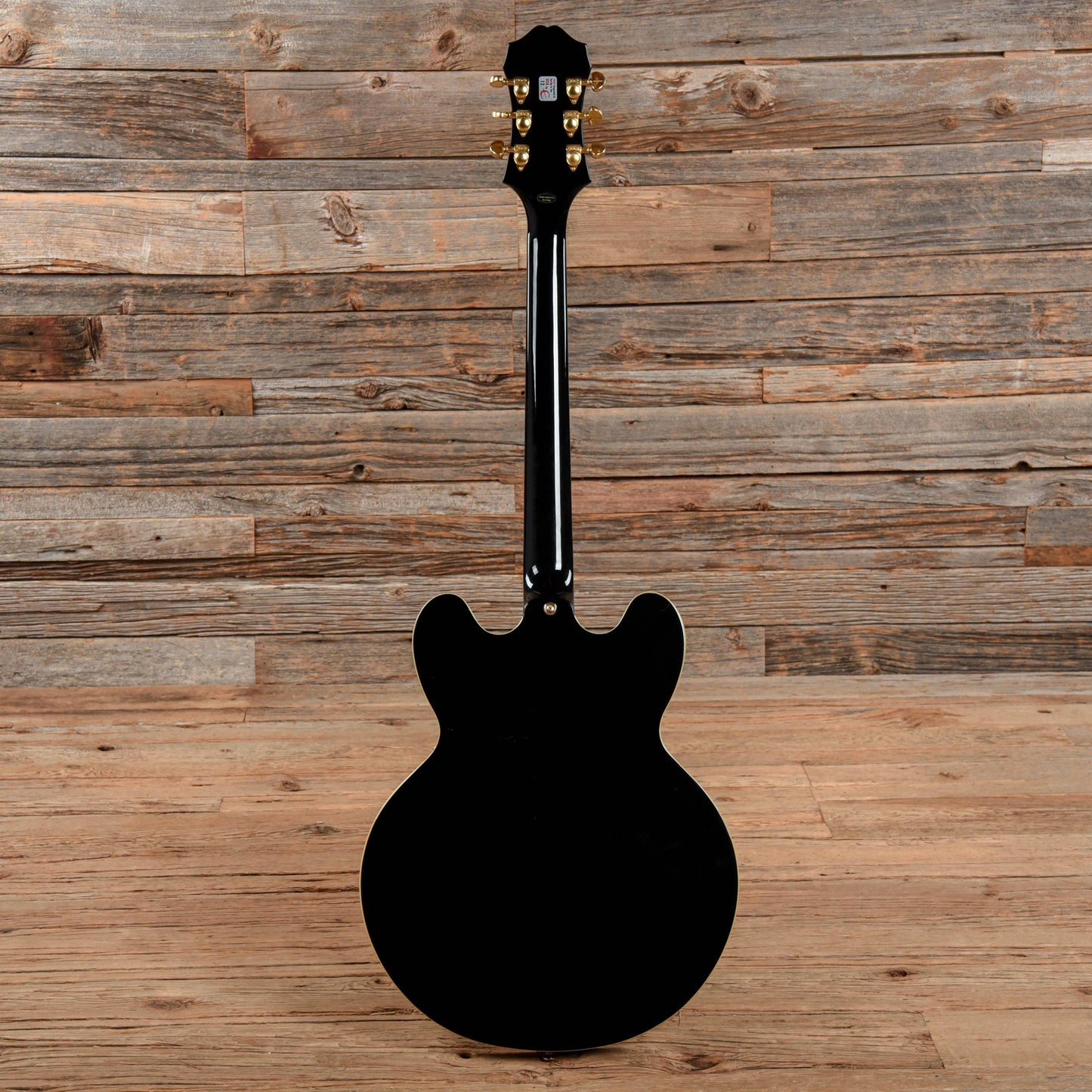 Epiphone Sheraton II Ebony 2014 Electric Guitars / Semi-Hollow