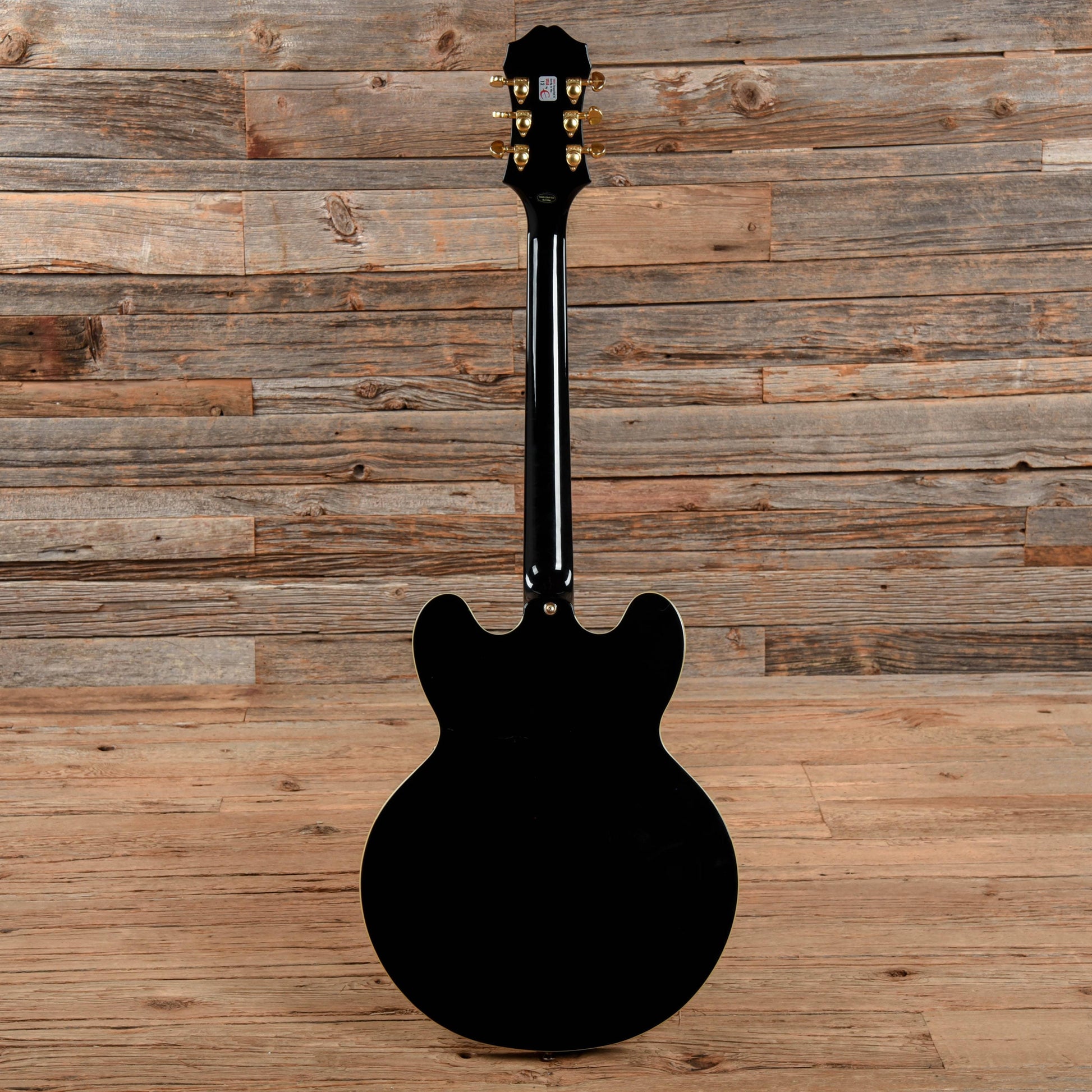 Epiphone Sheraton II Ebony 2014 Electric Guitars / Semi-Hollow