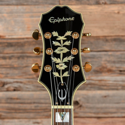 Epiphone Sheraton II Ebony 2014 Electric Guitars / Semi-Hollow