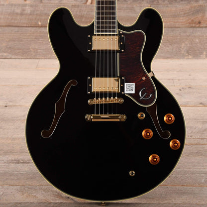 Epiphone Sheraton-II Ebony Electric Guitars / Semi-Hollow