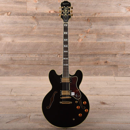 Epiphone Sheraton-II Ebony Electric Guitars / Semi-Hollow