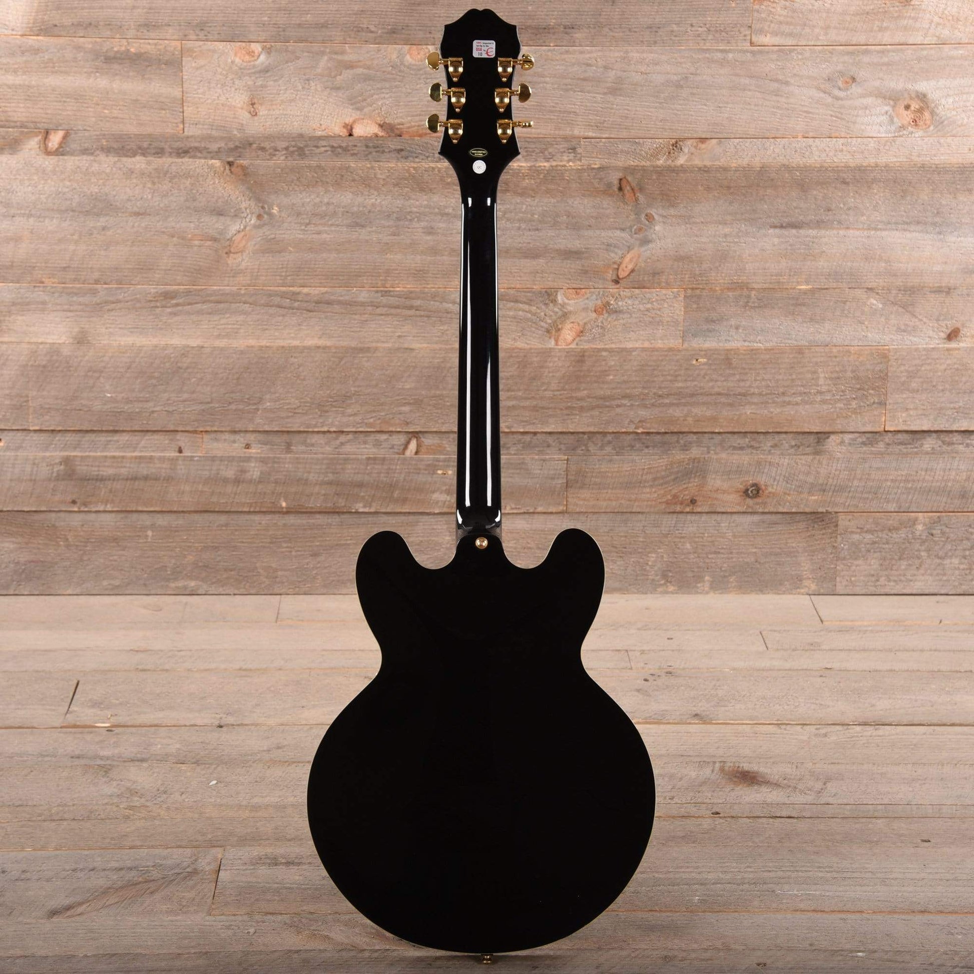 Epiphone Sheraton-II Ebony Electric Guitars / Semi-Hollow