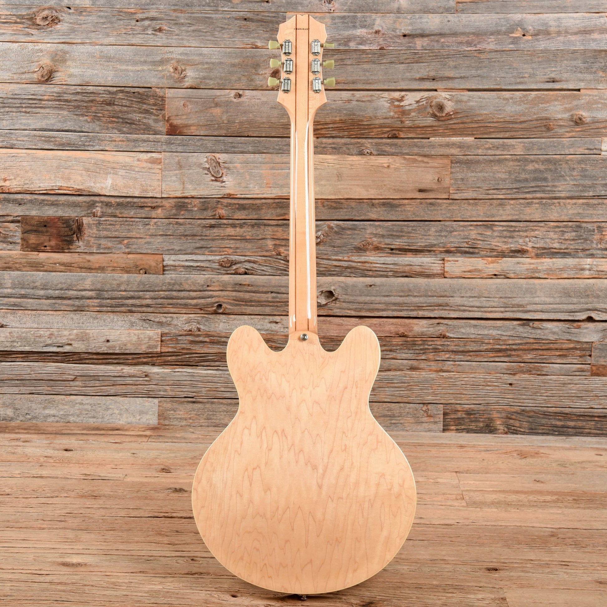 Epiphone Sheraton II Natural 2006 Electric Guitars / Semi-Hollow