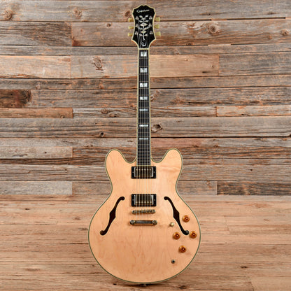 Epiphone Sheraton II Natural 2006 Electric Guitars / Semi-Hollow
