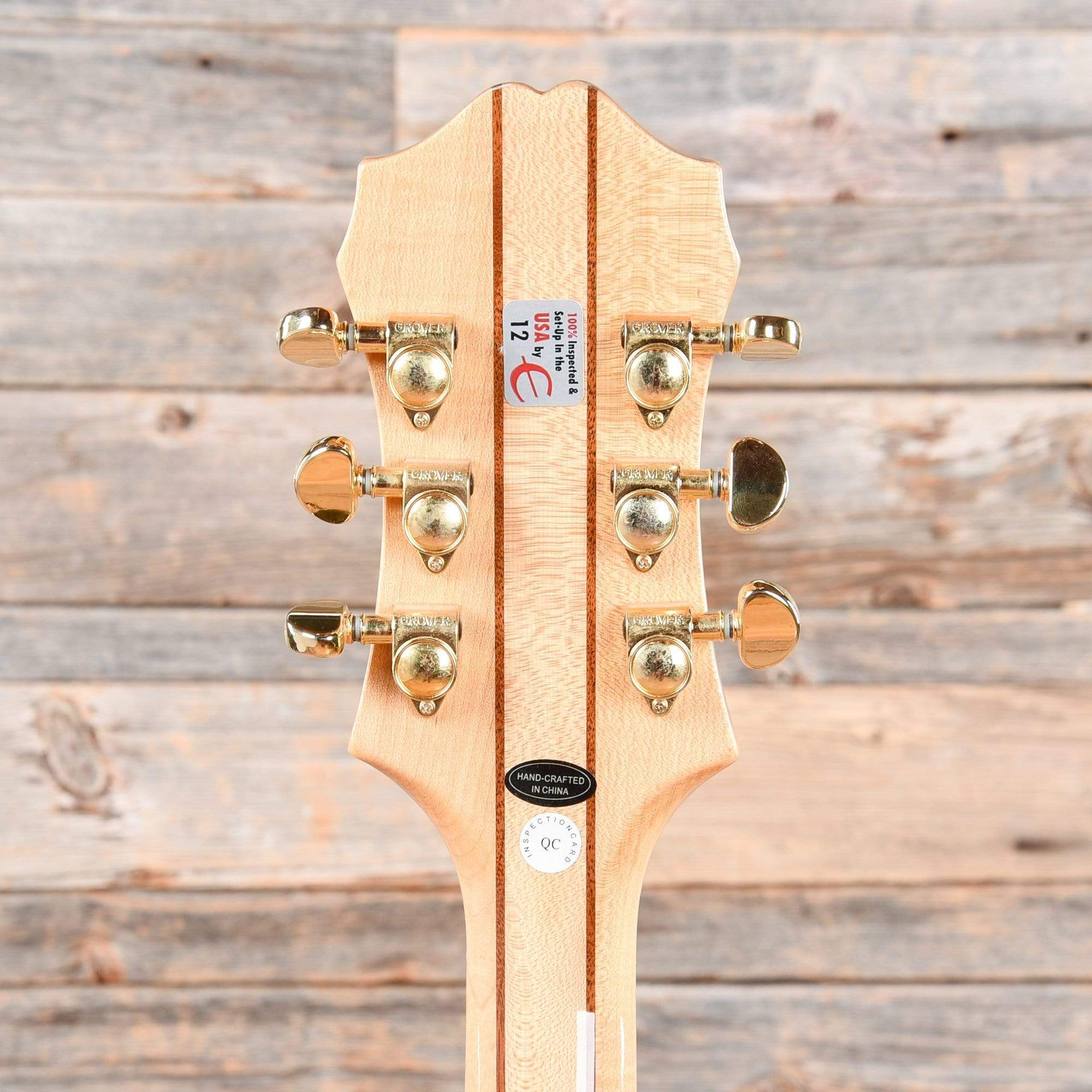 Epiphone Sheraton II Natural 2012 Electric Guitars / Semi-Hollow