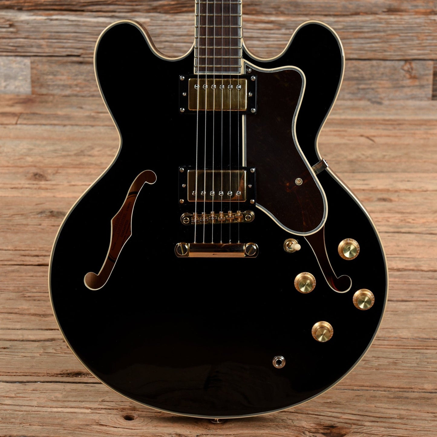 Epiphone Sheraton II Pro Black 2017 Electric Guitars / Semi-Hollow