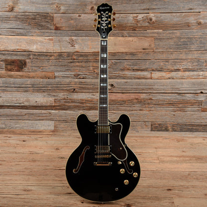 Epiphone Sheraton II Pro Black 2017 Electric Guitars / Semi-Hollow