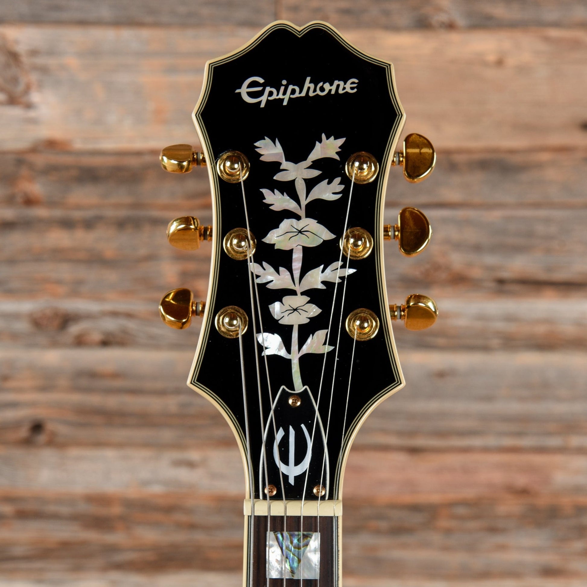 Epiphone Sheraton II Pro Black 2017 Electric Guitars / Semi-Hollow