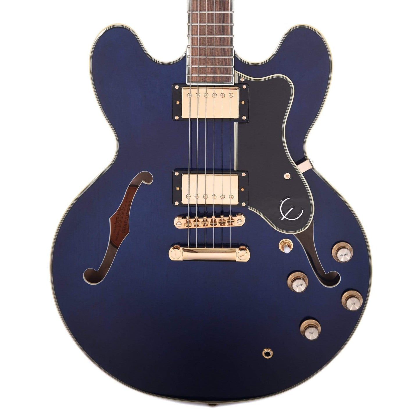 Epiphone Sheraton-II Pro Midnight Sapphire w/ProBuckers & Coil-Tap Electric Guitars / Semi-Hollow
