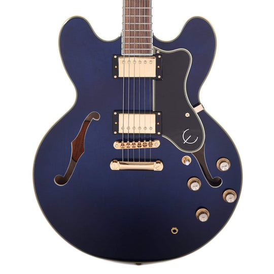 Epiphone Sheraton-II Pro Midnight Sapphire w/ProBuckers & Coil-Tap Electric Guitars / Semi-Hollow