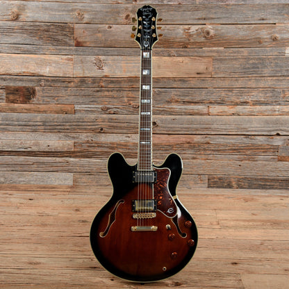 Epiphone Sheraton II Pro Sunburst 1988 Electric Guitars / Semi-Hollow