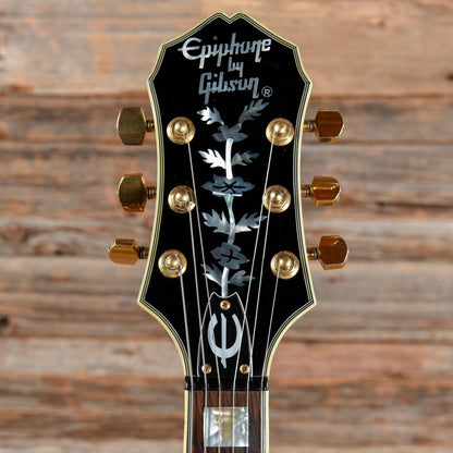 Epiphone Sheraton II Pro Sunburst 1988 Electric Guitars / Semi-Hollow