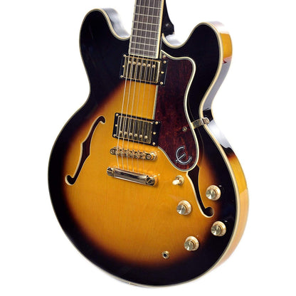 Epiphone Sheraton-II Pro Vintage Sunburst GH w/ProBuckers & Coil-Tap Electric Guitars / Semi-Hollow