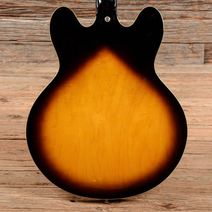 Epiphone Sheraton II Sunburst 2007 LEFTY Electric Guitars / Semi-Hollow