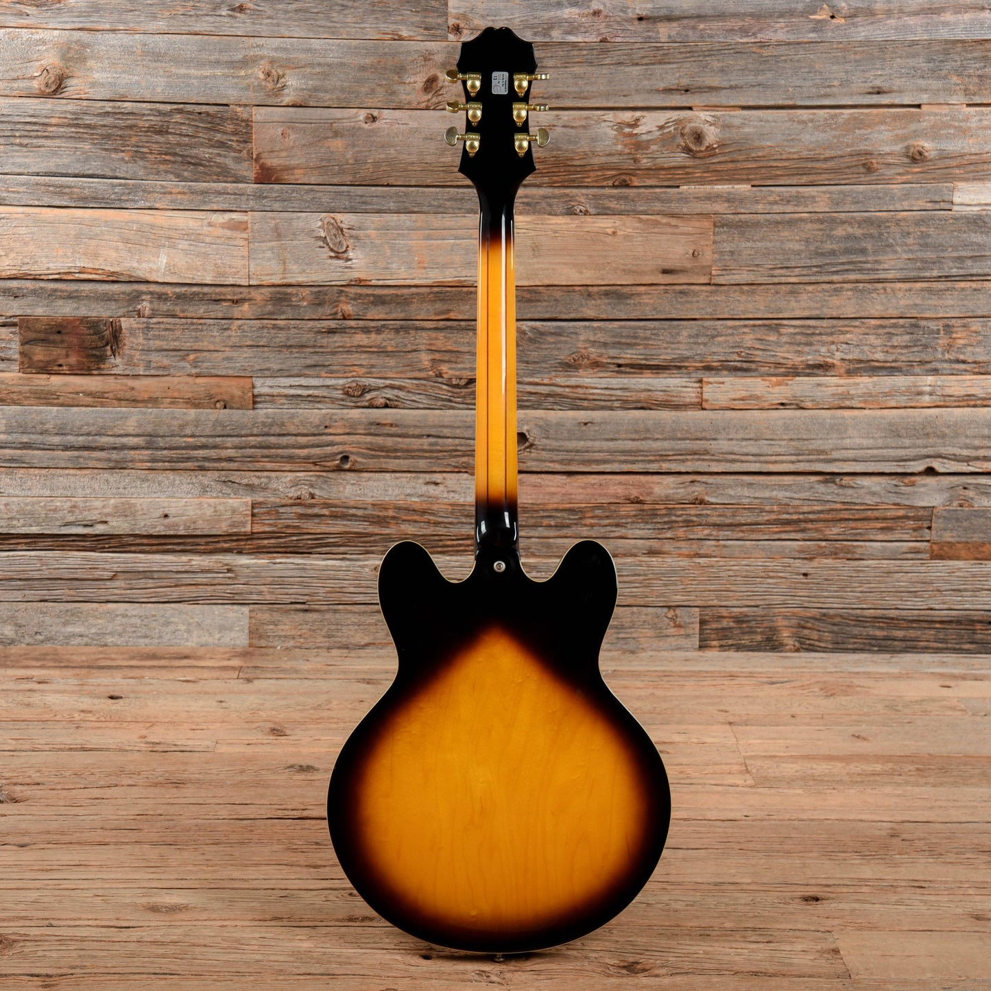 Epiphone Sheraton II Sunburst 2007 LEFTY Electric Guitars / Semi-Hollow