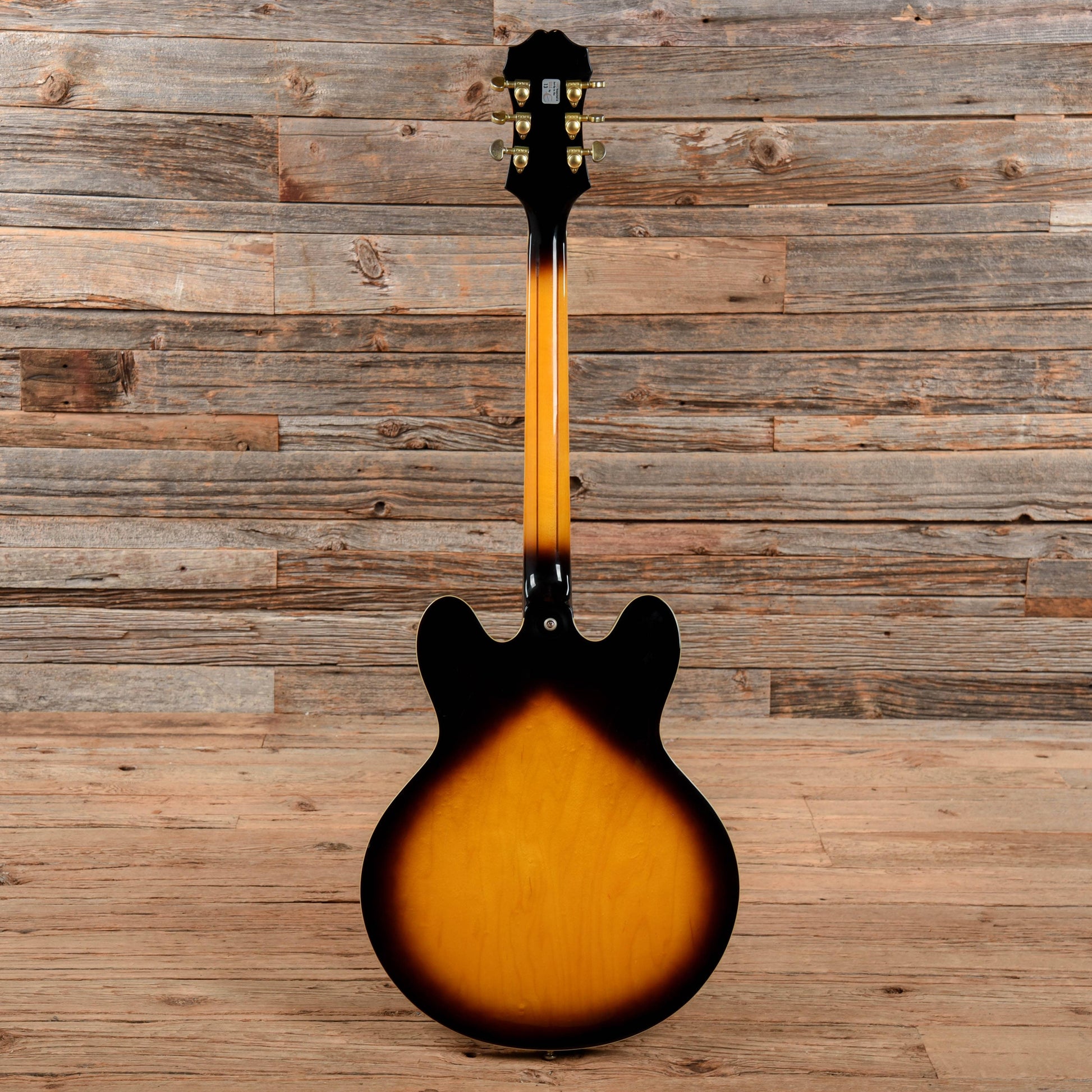 Epiphone Sheraton II Sunburst 2007 LEFTY Electric Guitars / Semi-Hollow