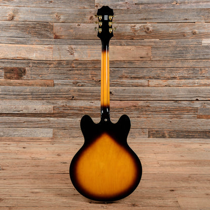 Epiphone Sheraton II Sunburst 2007 LEFTY Electric Guitars / Semi-Hollow