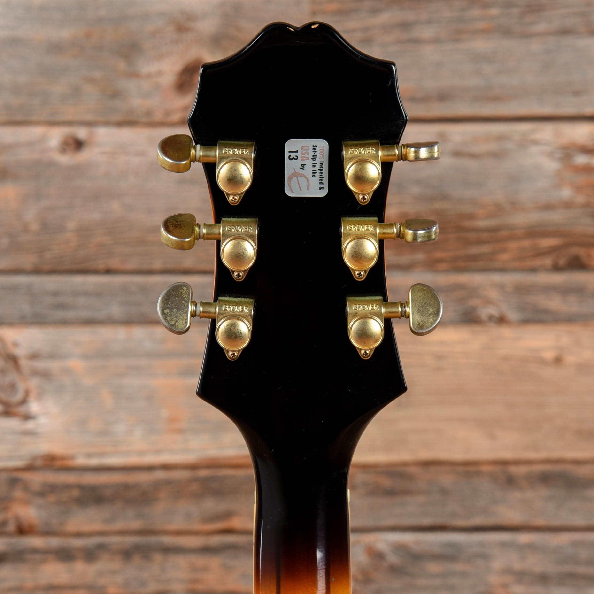 Epiphone Sheraton II Sunburst 2007 LEFTY Electric Guitars / Semi-Hollow