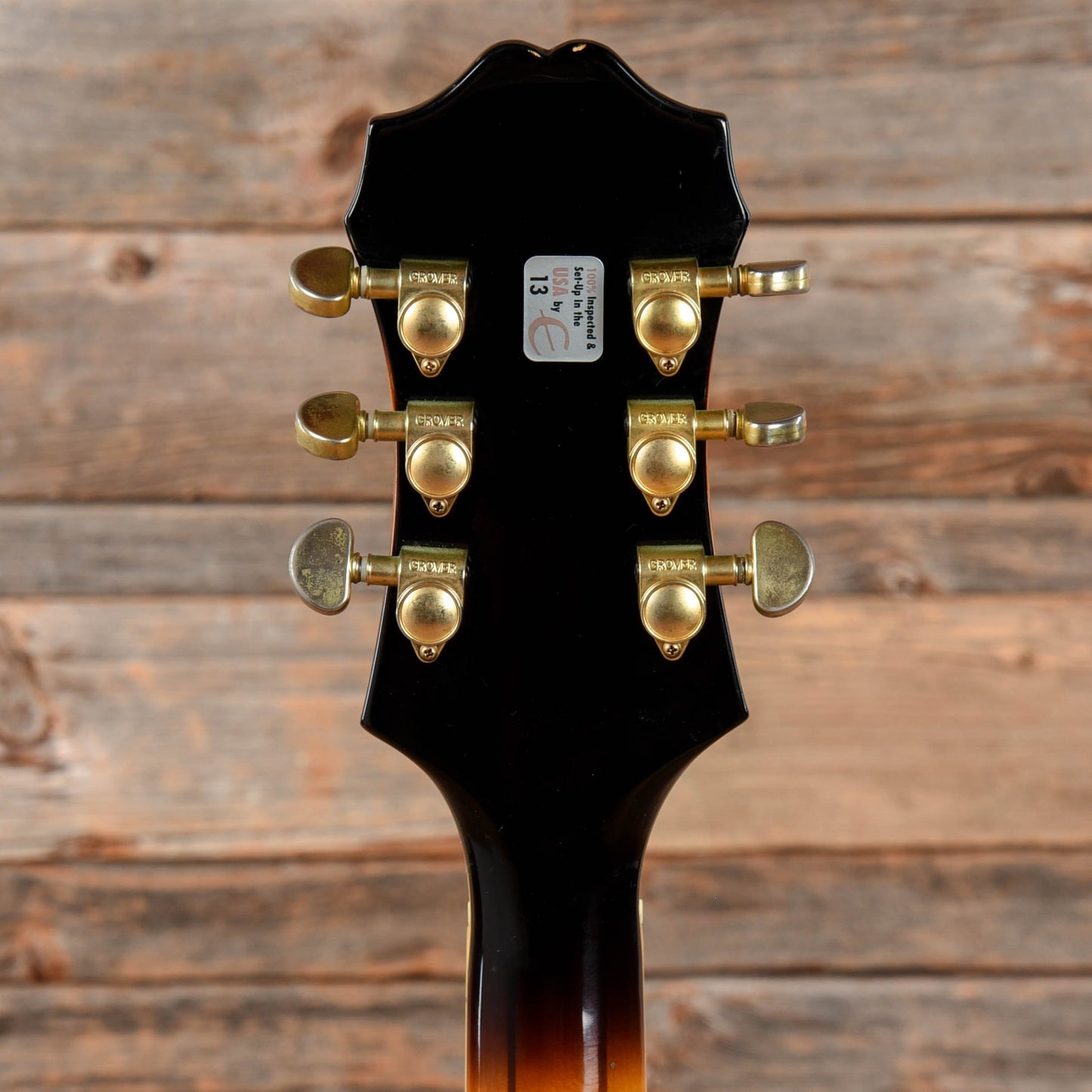 Epiphone Sheraton II Sunburst 2007 LEFTY Electric Guitars / Semi-Hollow