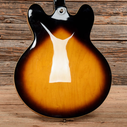 Epiphone Sheraton II Sunburst 2007 LEFTY Electric Guitars / Semi-Hollow